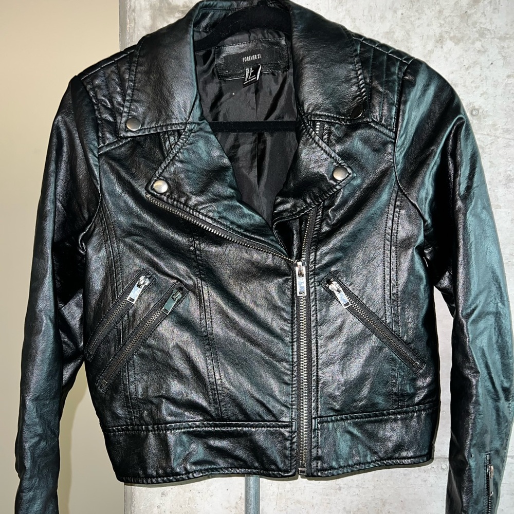 Pleather jacket